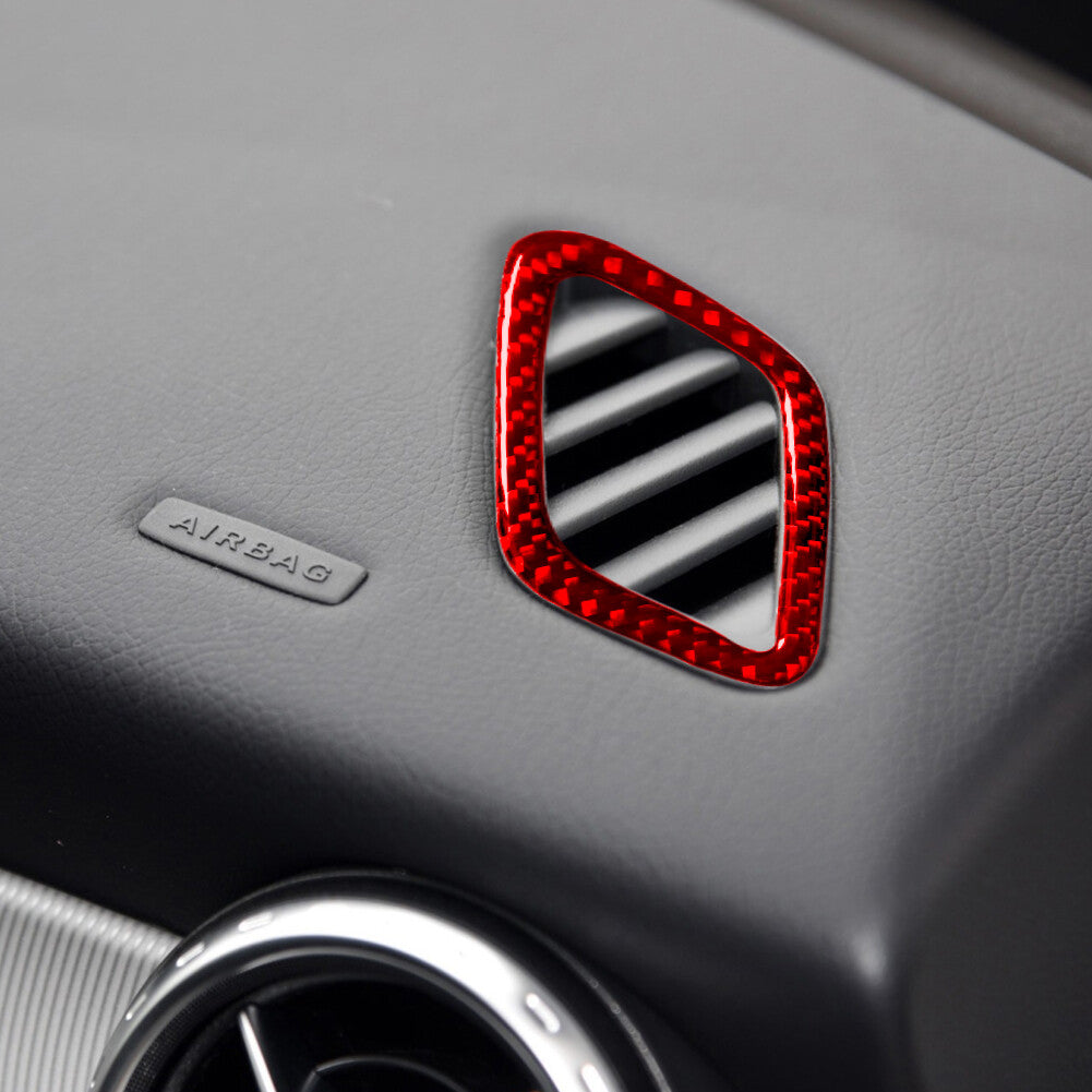 Red Dehumidifier Air Outlet Trim for Mercedes-Benz CLA GLA 2014-2018