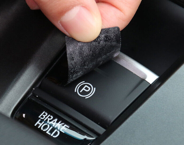 for Toyota for Camry 2018-2023 Gloss Black Console Gear Shift Button Cover Stickers