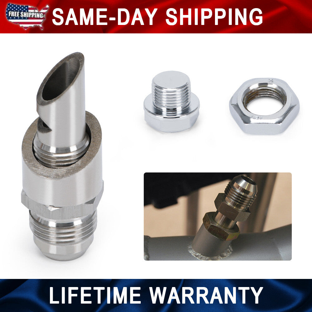 Exhaust Vacuum Catch Can Vent E-VAC Scavenger Kit Stainless Steel E-VAC Fitting