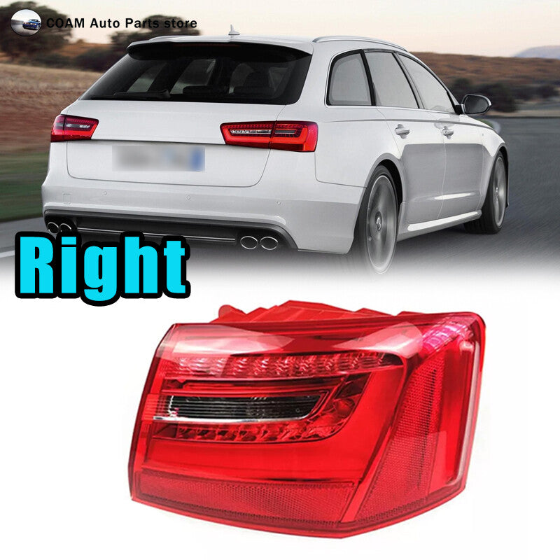 The right-side exterior LED taillight and brake light are compatible with for Audi for A6 2012-2016 assemblies.