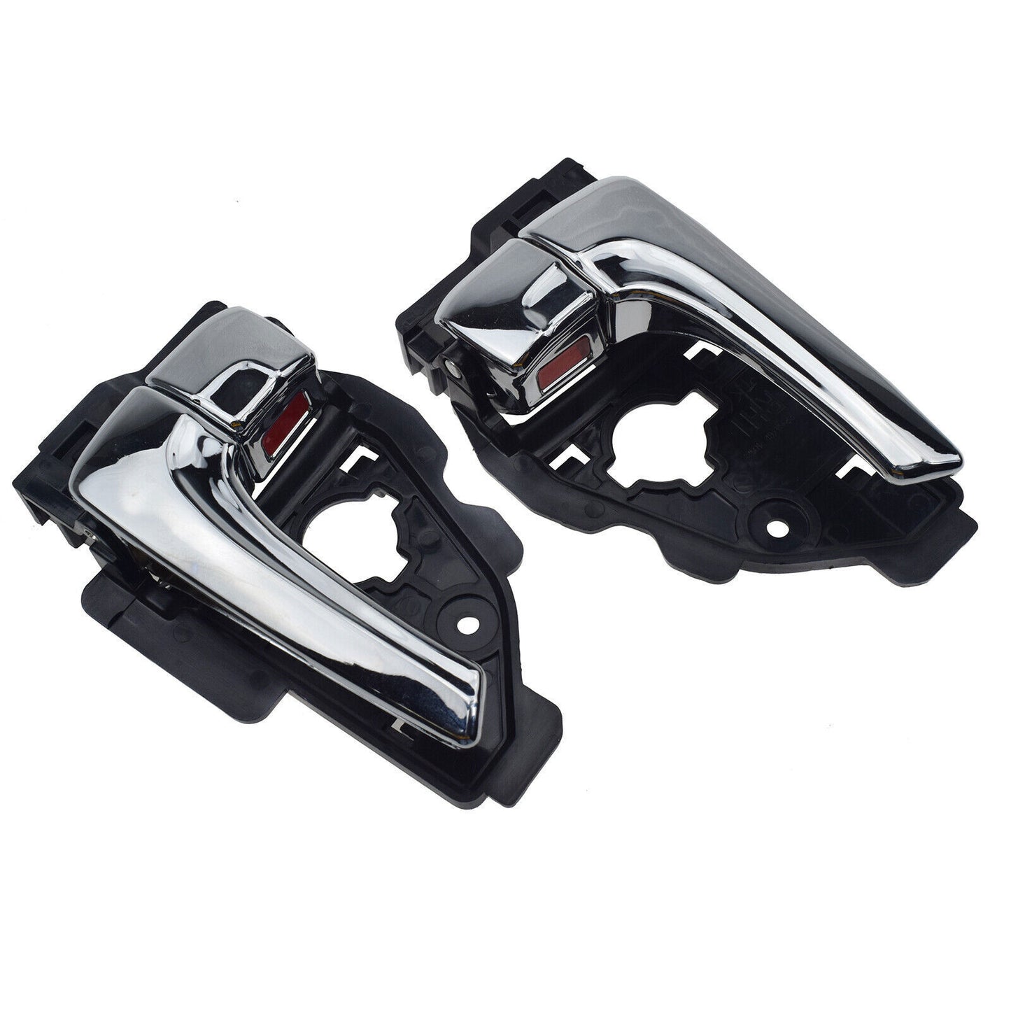 for Hyundai for Tucson ix35 10-14 Left  Right Side Interior Door Handle Chrome Pair
