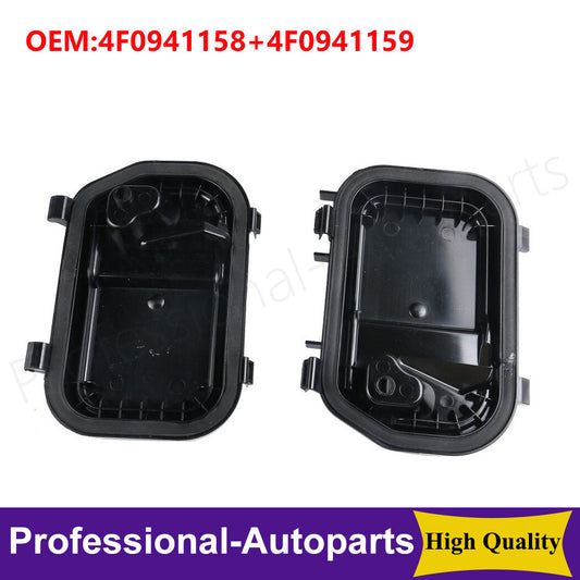 One set of LR headlight protective covers/caps suitable for Audi 2005-2011 A6 S6 RS6 C6