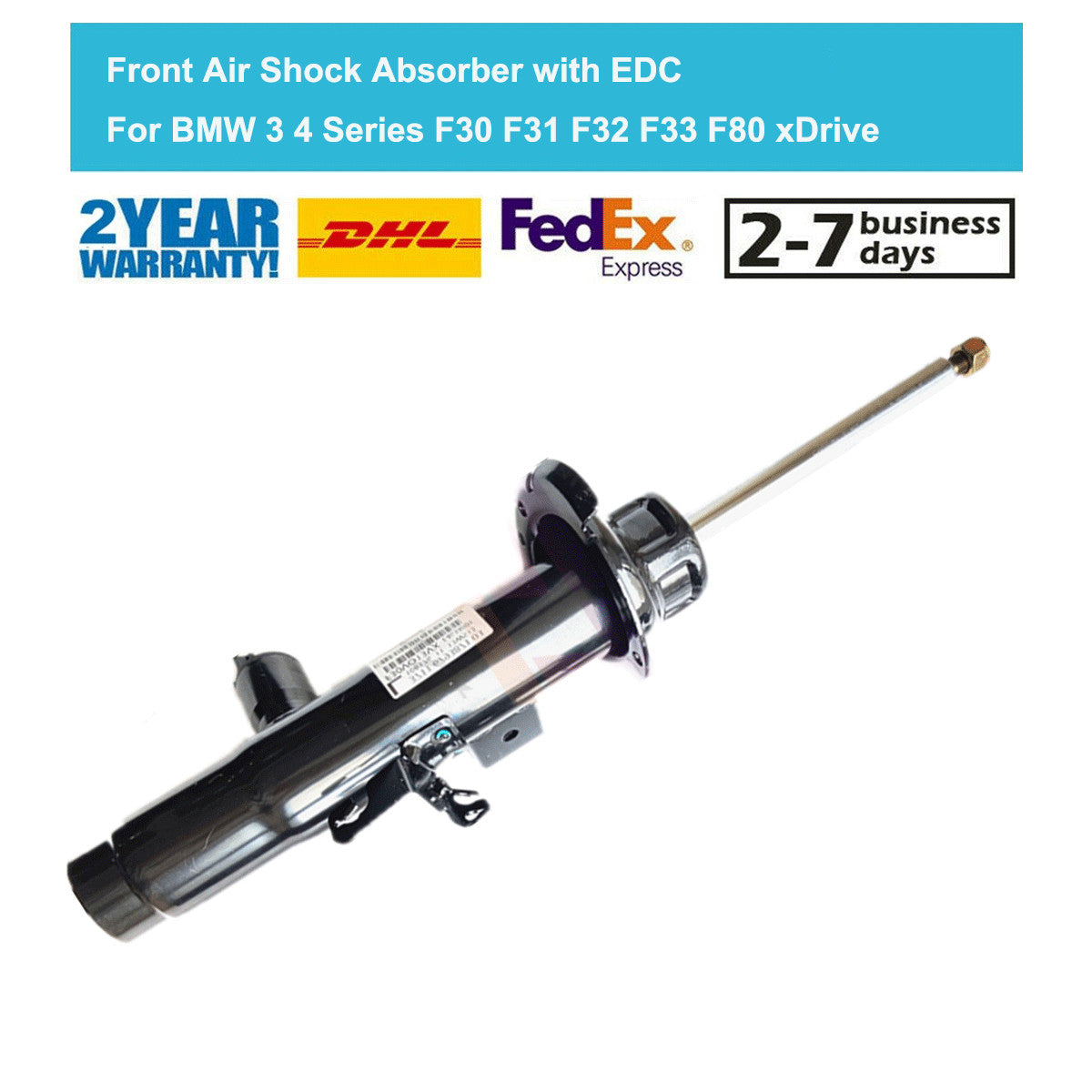 Front Left Shock Absorber w/EDC for BMW 3 4 Series F30 F31 F33 F80 330i xDrive
