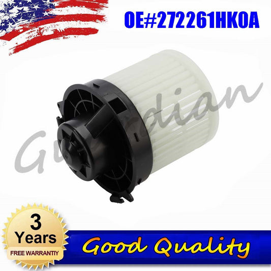 Heater blower motor 272261HK0A, suitable for Nissan Juke F15 2010-2018, 2011, 2012, 2013, 2014