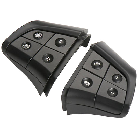 LHRH 4 Buttons Steering Wheel Control Switch Black fits for Mercedes W164 W251 W245
