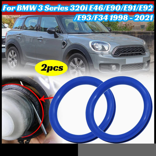 2Pcs Fuel Tank Filler Cap Seal for BMW 3 Series 98-21 320i E46/E90/E91/E92/E93