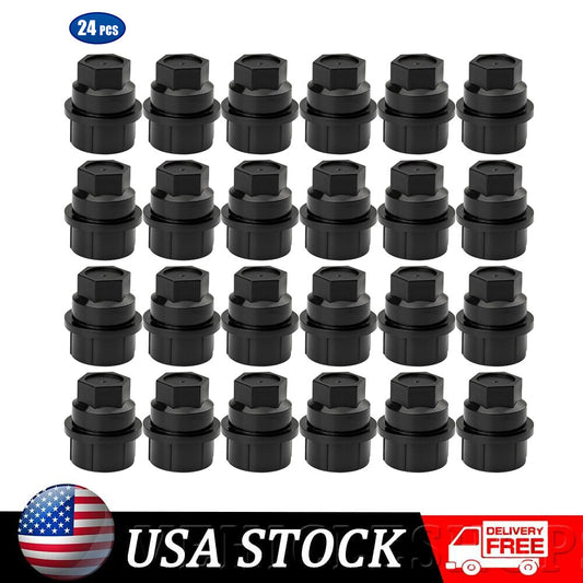 24x Wheel Cam Nut Caps for Chevrolet Silverado Tahoe for GMC 1500 for Sierra 15646250