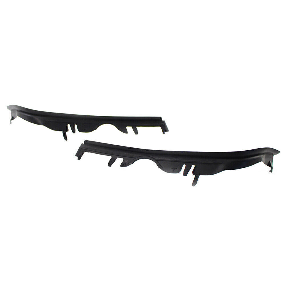 St¨¹ck obere Scheinwerferdichtungen f¨¹r for BMW 5er E39 525i 528i M5 99¨C03 Schwarz