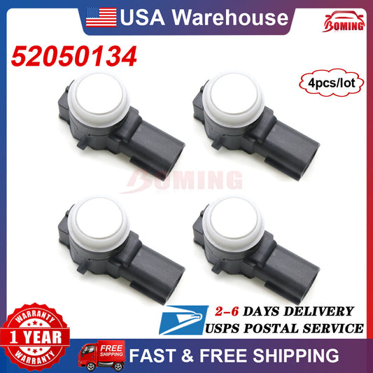 4 new PDC Parking Sensors 52050134 for Cadillac XTS, CTS, XT5, for Chevrolet Tahoe 23428268