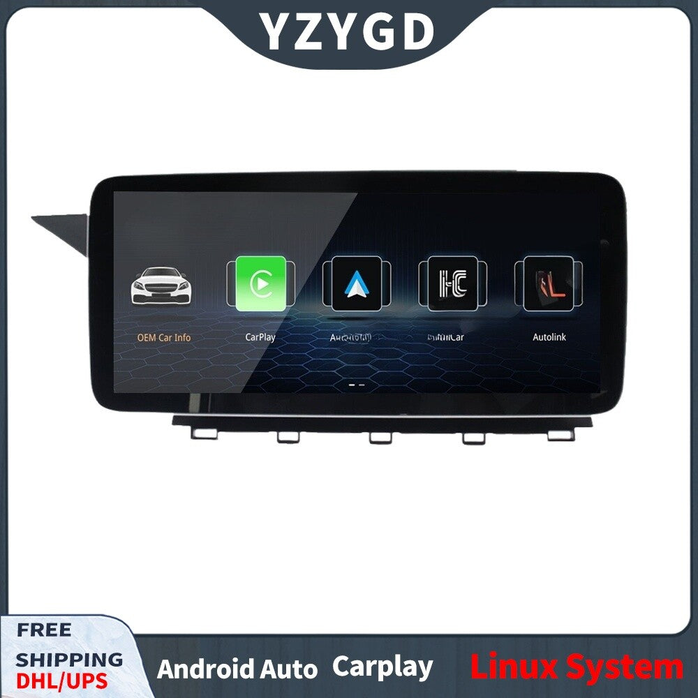for Mercedes-Benz GLK X204 2013-2015 12.3 CarPlay Car Radio Multimedia Screen