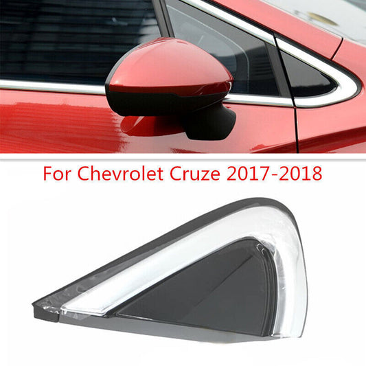 Chrome Exterior RH Window Molding Triangle Trim Cover for Chevrolet for Cruze 17-18