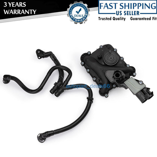 Oil Separator PCV Valve Vent W/Tube for AUDI for A6 A7 for A8 Q5 Q7 S4 3.0 06E103547AB