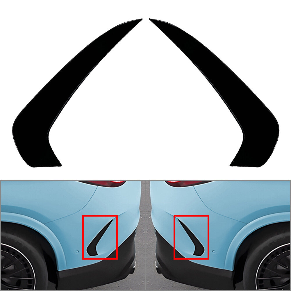 Rear Bumper Side Air Vent Spoiler for Mercedes-Benz GLC Class Coupe C254 23+ 23