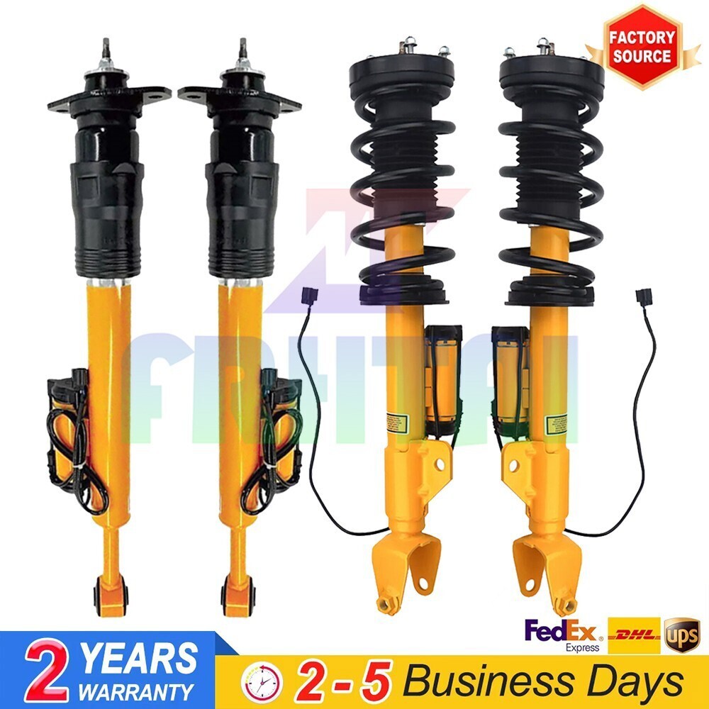 2x Rear Shock Absorbers Struts EDC Fit for BMW F07 550i GT 535i GT xDrive 2010-2017