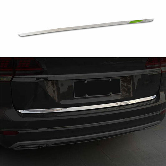 for VW Atlas 2018-23 Chrome Steel Rear Tailgate Door Trunk Lid Strip Trim 1PCS