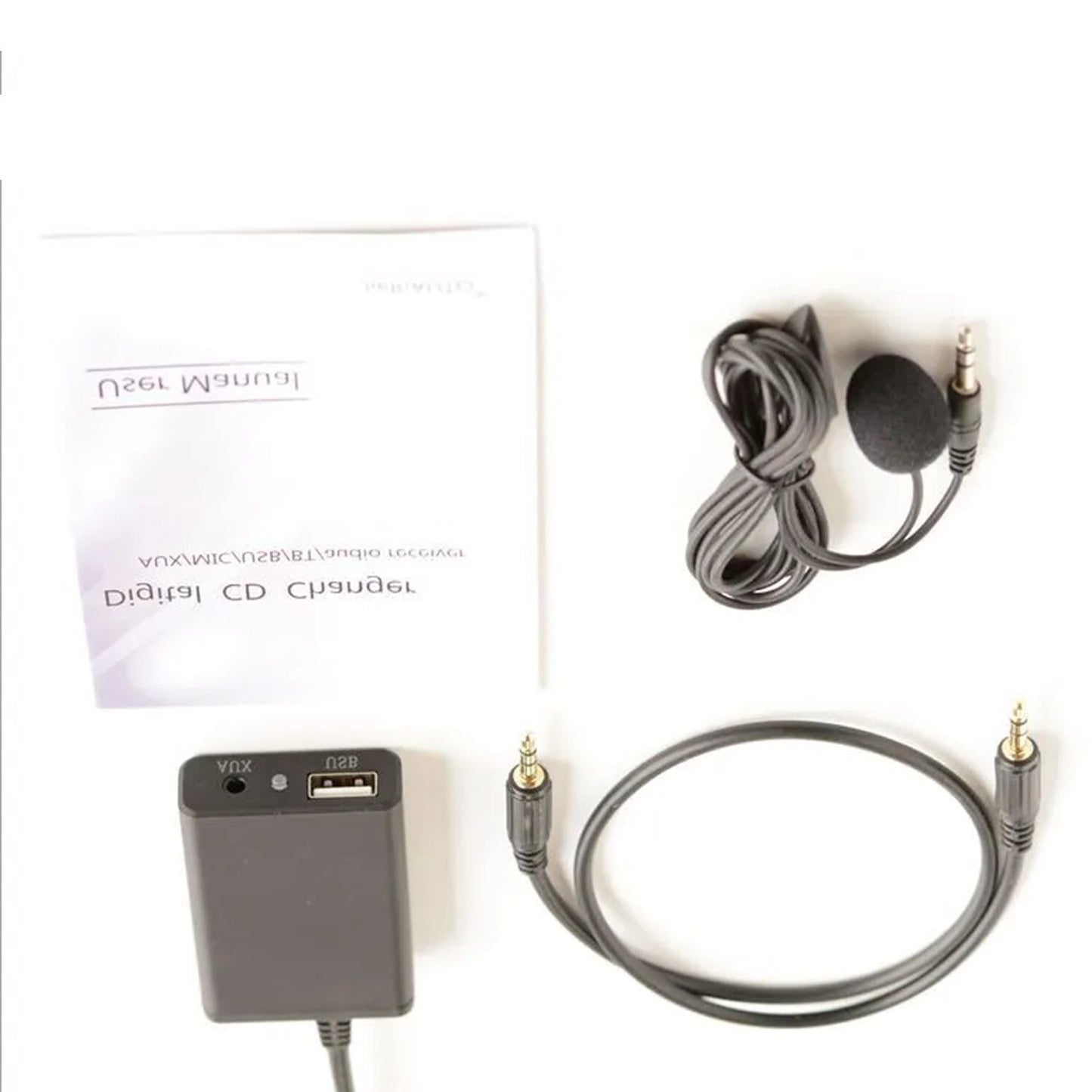 Music Hands- Car AUX Adapter Cable 1Set Bluetooth Fit for Toyota for Lexus for Scion