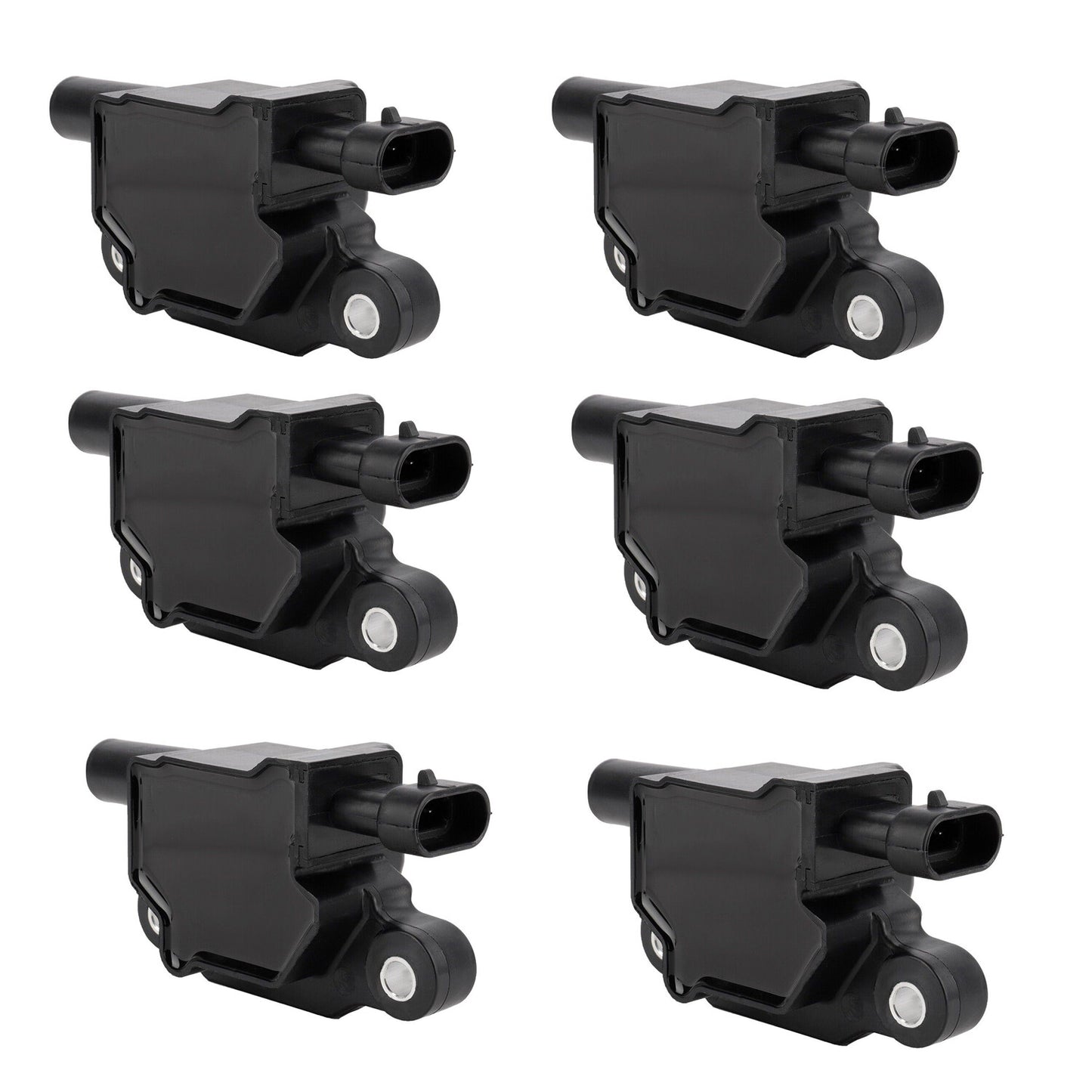6-piece engine ignition coil kit, square style, for Silverado for Sierra 1500 4.3L