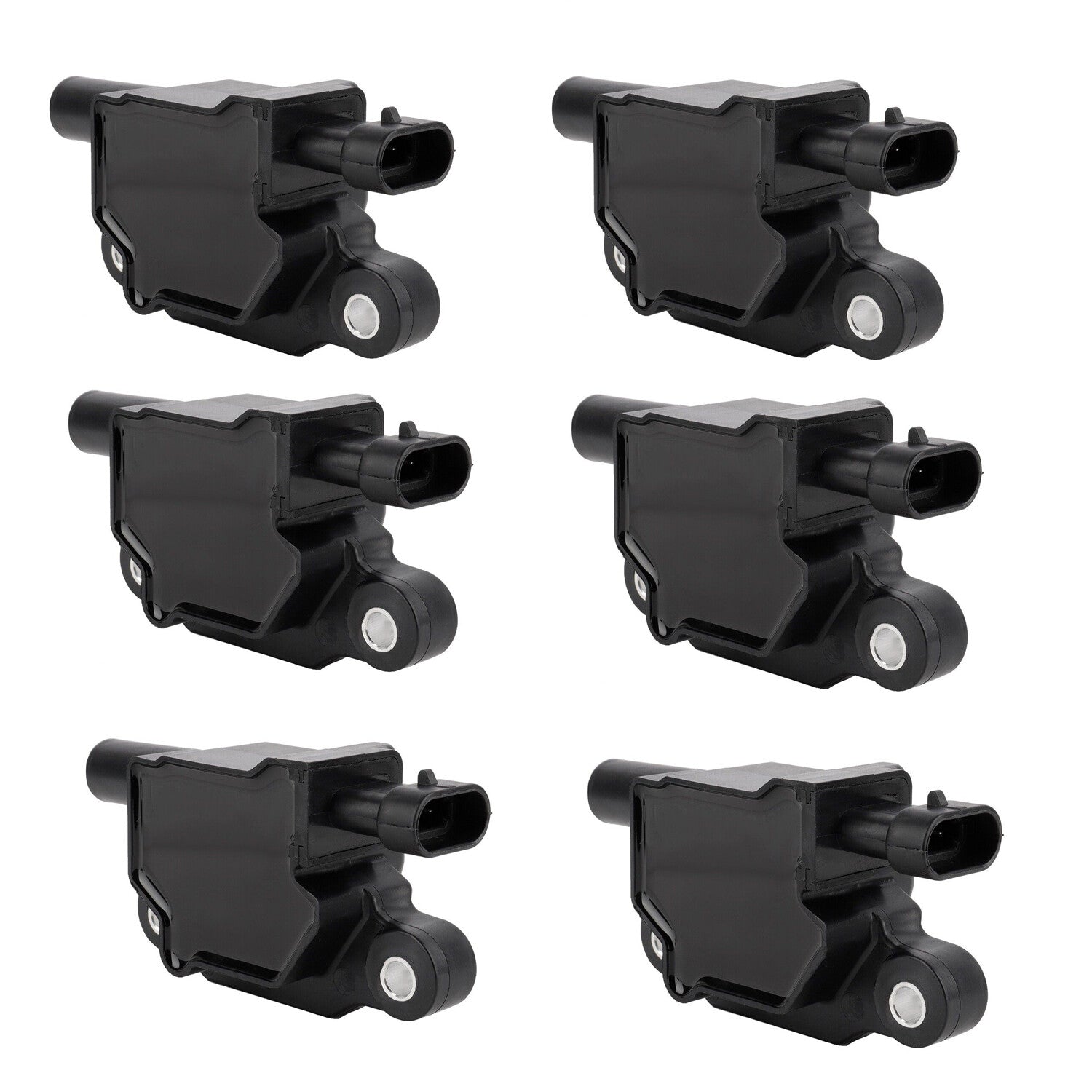 6-piece engine ignition coil kit, square style, for Silverado for Sierra 1500 4.3L