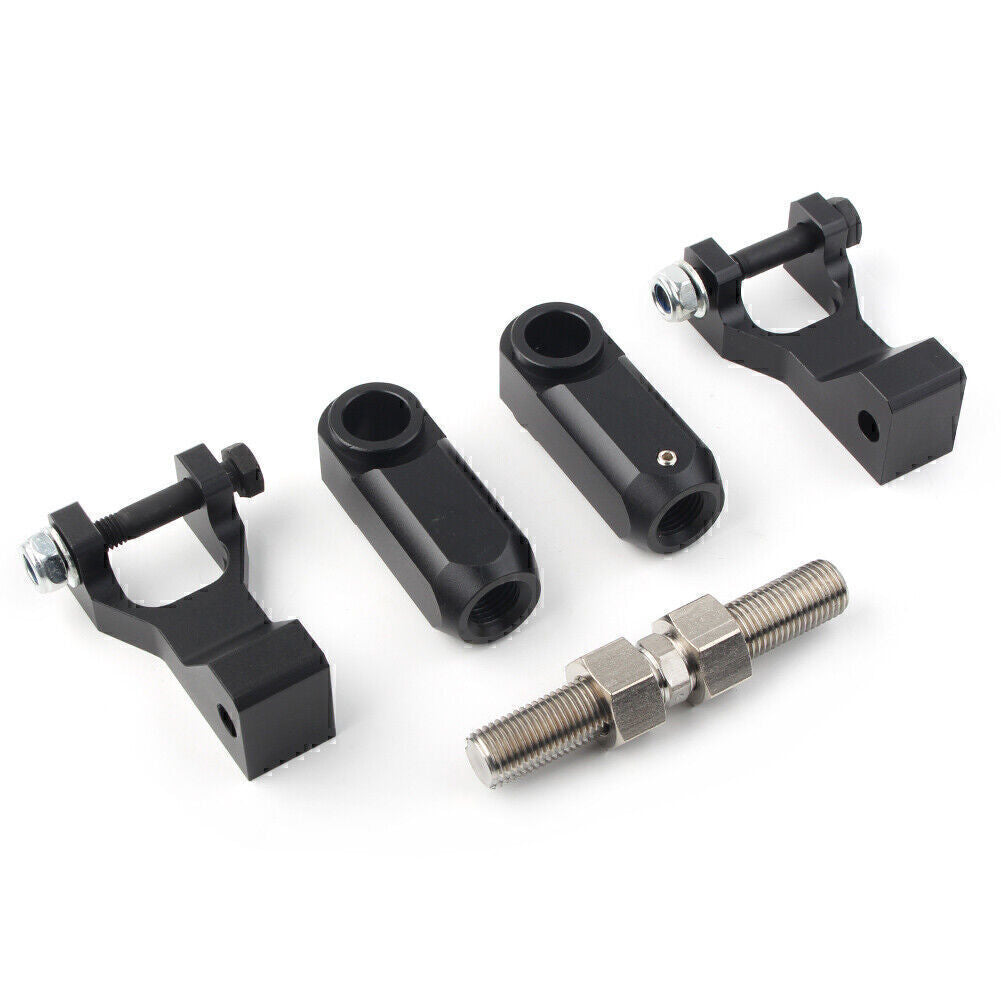 Front  Rear Lowering Kit Adjustable Fit for Yamaha 700 350 660 700R Black