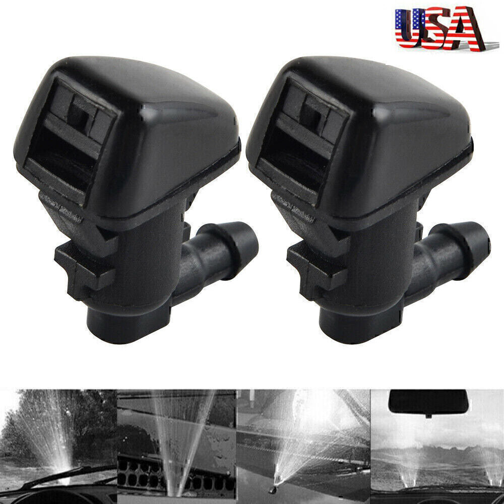 Fit for Jeep Liberty 2008-2012 Windshield Wiper Water Spray Washer Nozzle Jet