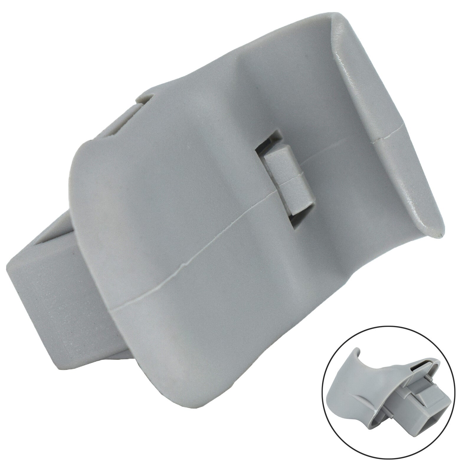 Pair for Mazda 3 5 6 CX-7 CX-9 RX-8 MPV Gray Car Sun Visor Clip LC6269261B77