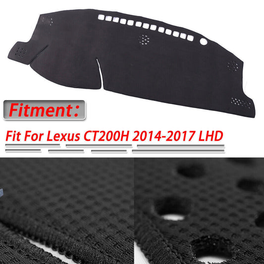 1X Inner Dashboard Dash Mat Non-slip DashMat Sun Shade for Lexus 2014-17 CT200H