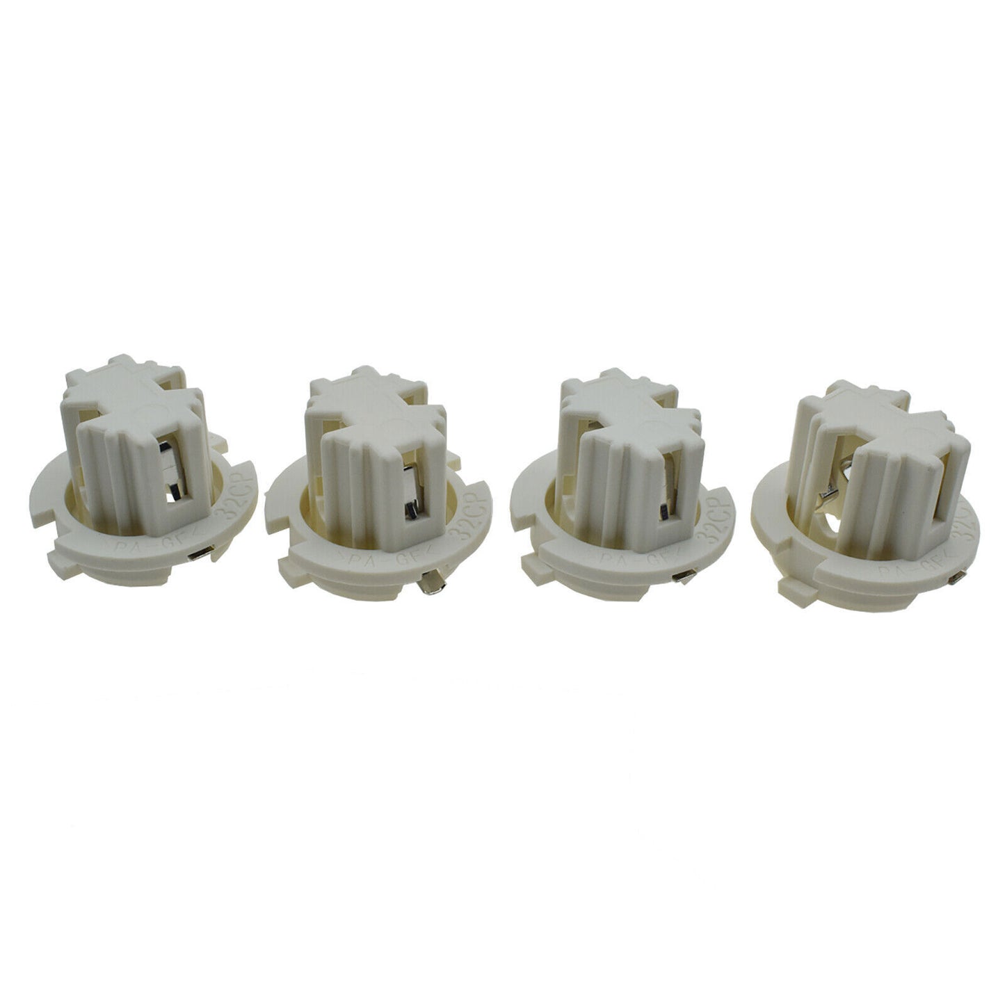 for BMW 760i 750i 745i X3 E83 X5 E53 E70 4PCS Tail Light Bulb Socket 63216943036