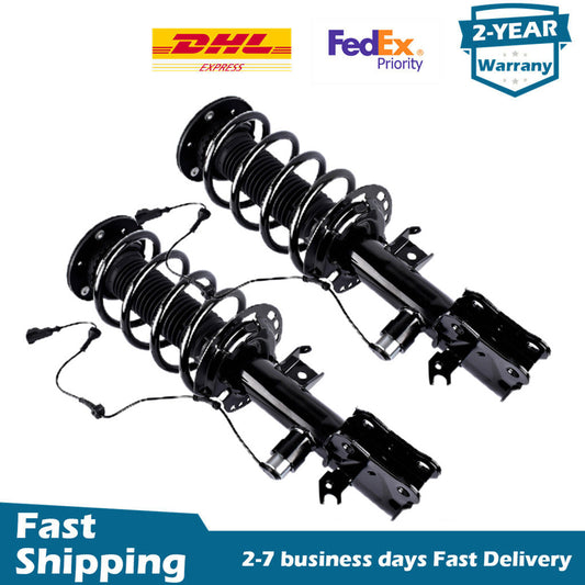 Pair Front Shock Spring Struts Assys Electric for Lincoln MKX 2016-18 AST-84852