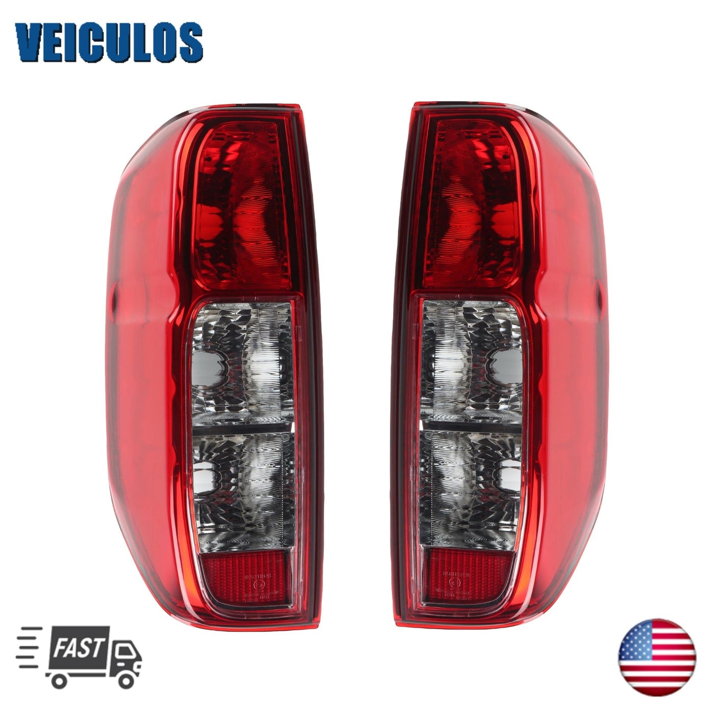 Tail Lights For 05-21 for Nissan Frontier 09-12 for Suzuki Equator Brake Lamps W/O Bulbs