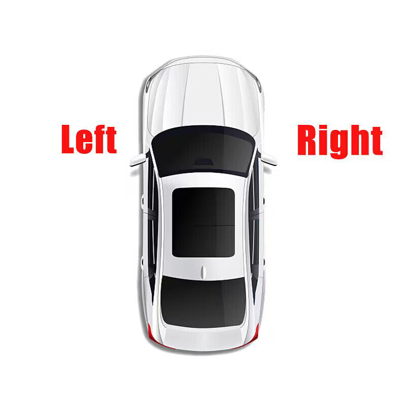 1 Pair For 2010-2016 for Cadillac SRX Front Bumper Frame Fog Lamp Grille Case Cover