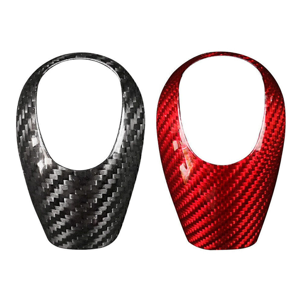 Carbon Fiber Car Interior Gear Shift Knob Cover Trim Fit for BMW M Series M5 M6 M3