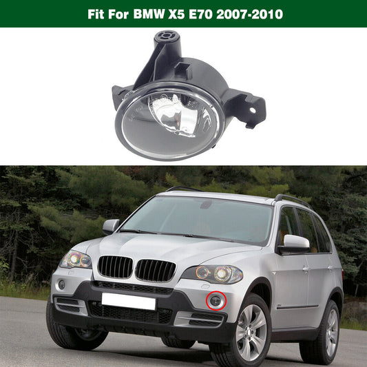 1Pcs Front Bumper Fog Light Driving Lamp Left Side Fit for BMW X5 E70 2007-2010