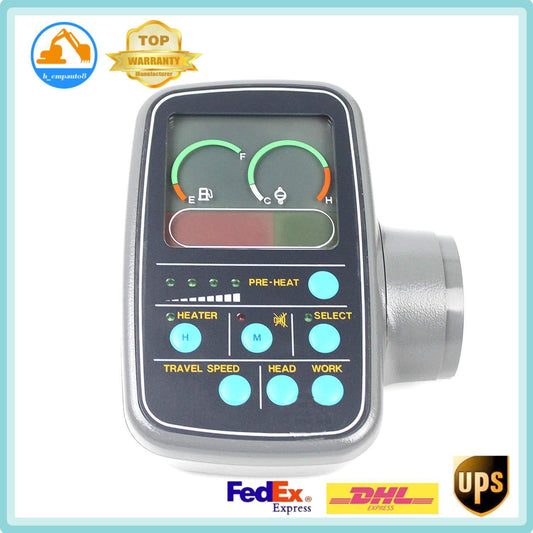 21E6-00200/21E6-00201 Monitor Gauge Cluster Panel for Hyundai R290LC-3 Excavator