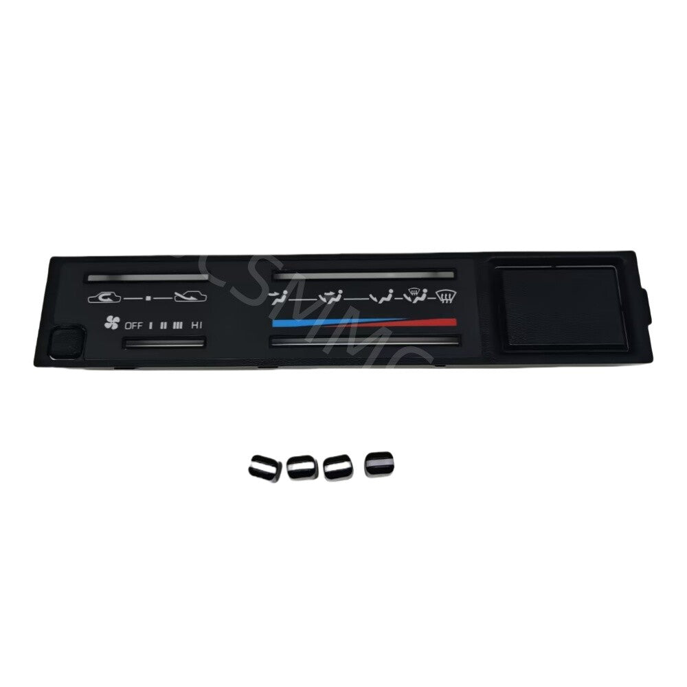 Car A/C Heater Climate Control Faceplate Fit for Toyota for 4Runner 1984-1989