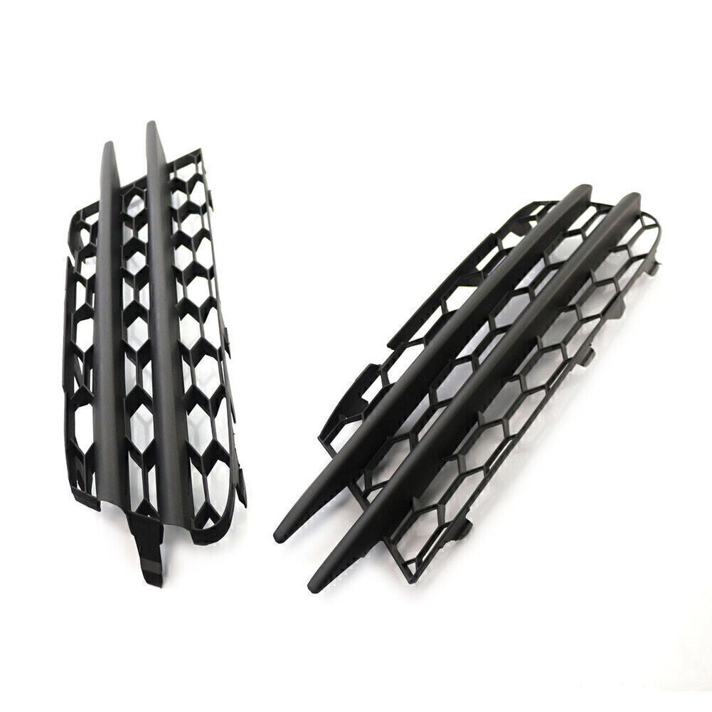 2x Honeycomb Front Lower Bumper Mesh Fog Light Grille for VW SCIROCCO 2009-2014