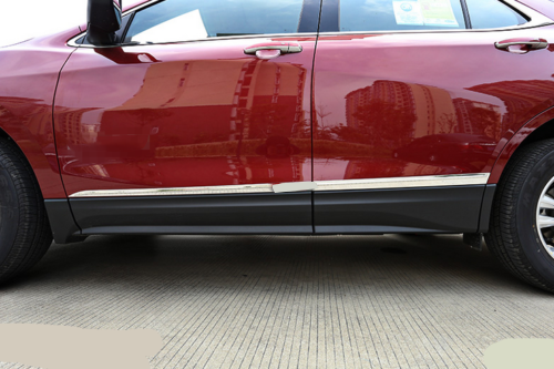 2018-2022 for Chevrolet Equinox Chrome Door Body Side Moulding Cover Strips Trim