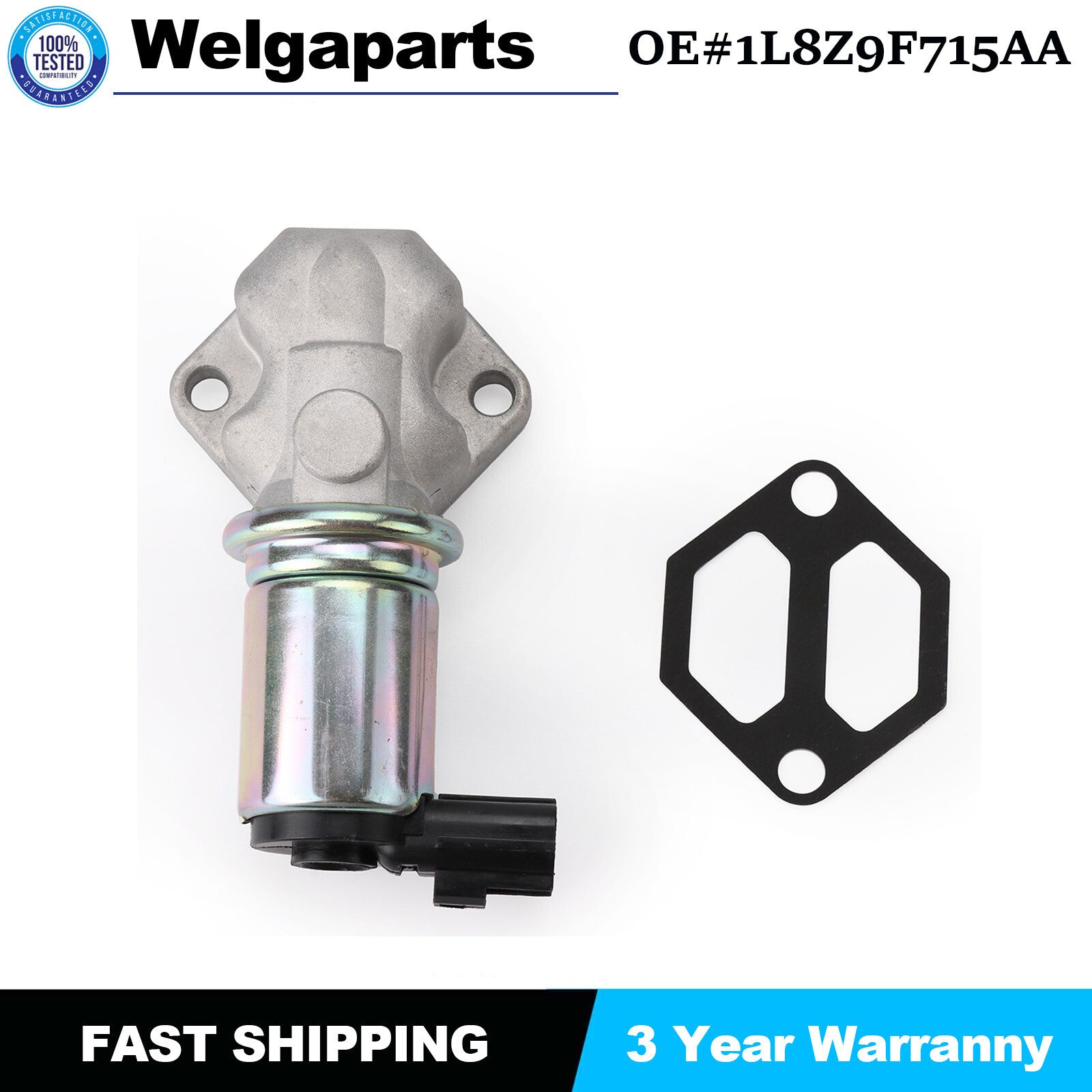 1L8Z9F715AA TV2002 AC414 for Ford Escape 2003 2004 New Idle Air Control Valve