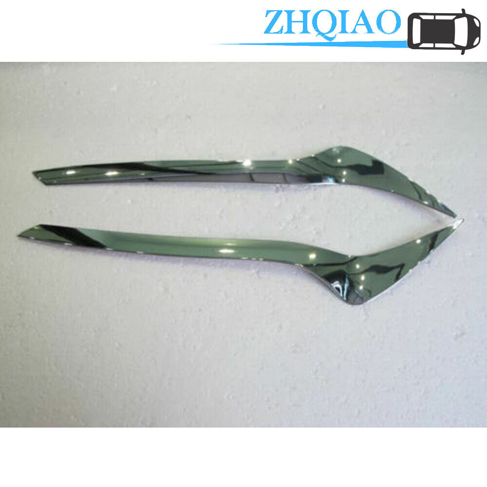 Car Headlight Front Light Lamp cover Trim Chrome Fits for Toyota RAV4 2013 2014 2015