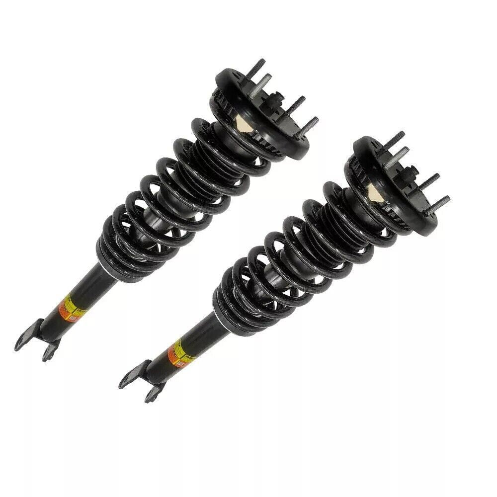 Pair Rear Shock Struts Assys w/o EDC for BMW E65 E66 745Li 750i 760i 760Li 02-08