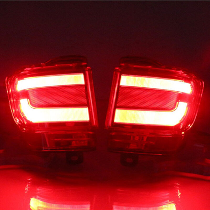 LED Rear Bumper Fog LightsBrake /Turn Light for Toyota for Land Cruiser LC200 16-21