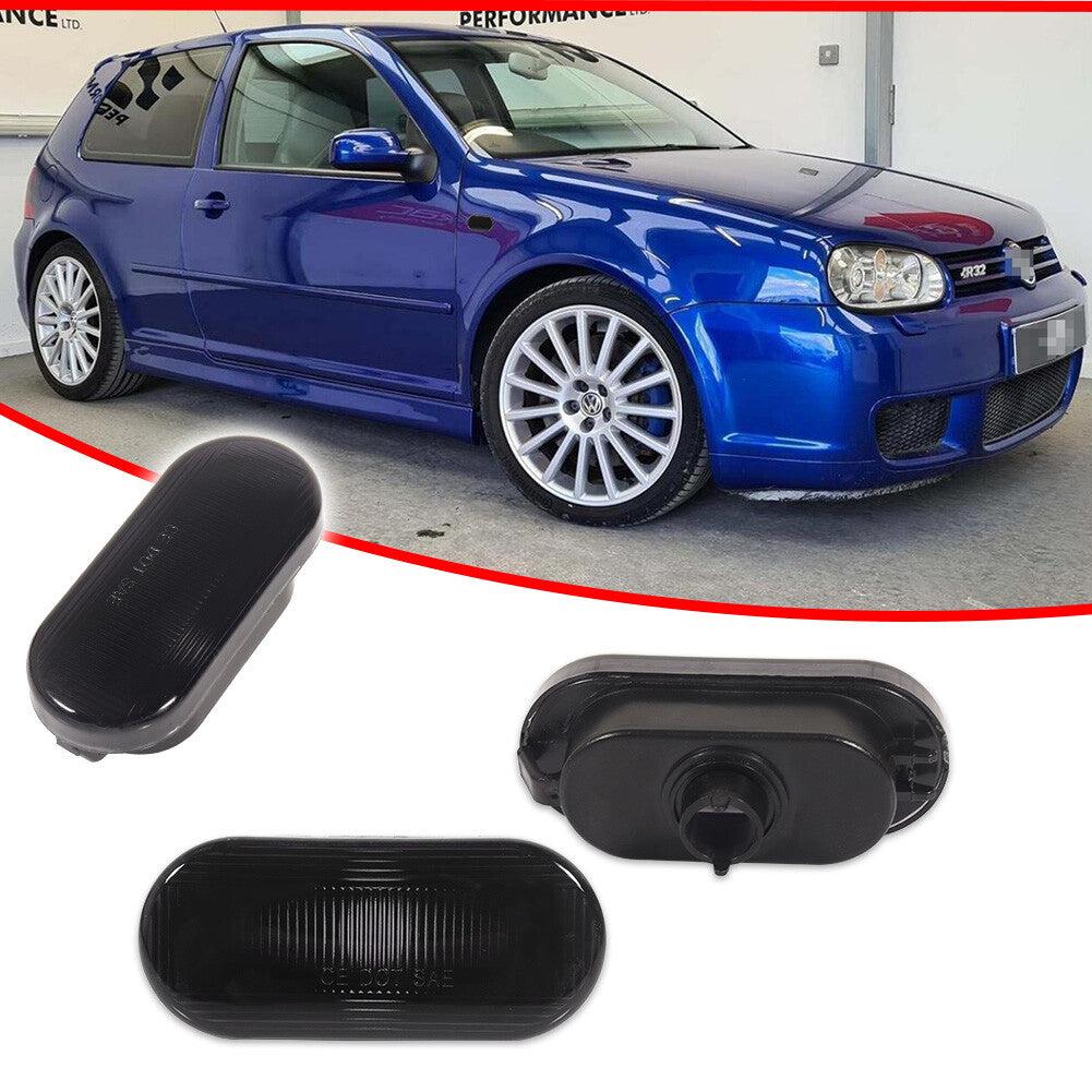 Suitable for smoked lens side marker light housings for Volkswagen MK4, for Golf,for Jetta,for Passat,etc.
