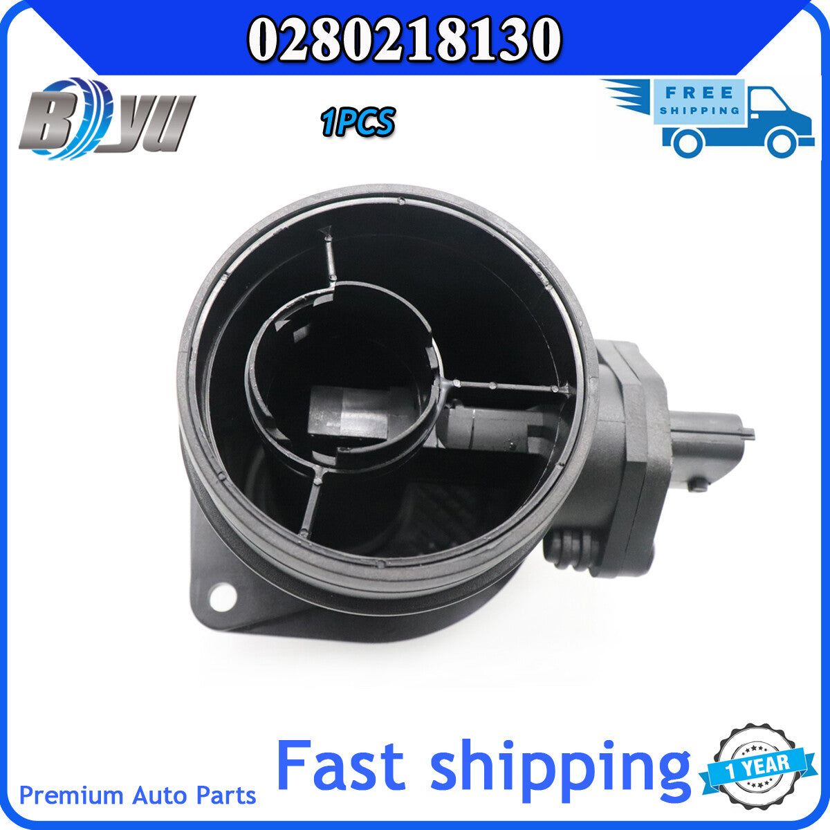 Mass air flow meter sensor 0280218130, suitable for Actyon Kyron 200 2.0 2.7 microphones. (05-17-)