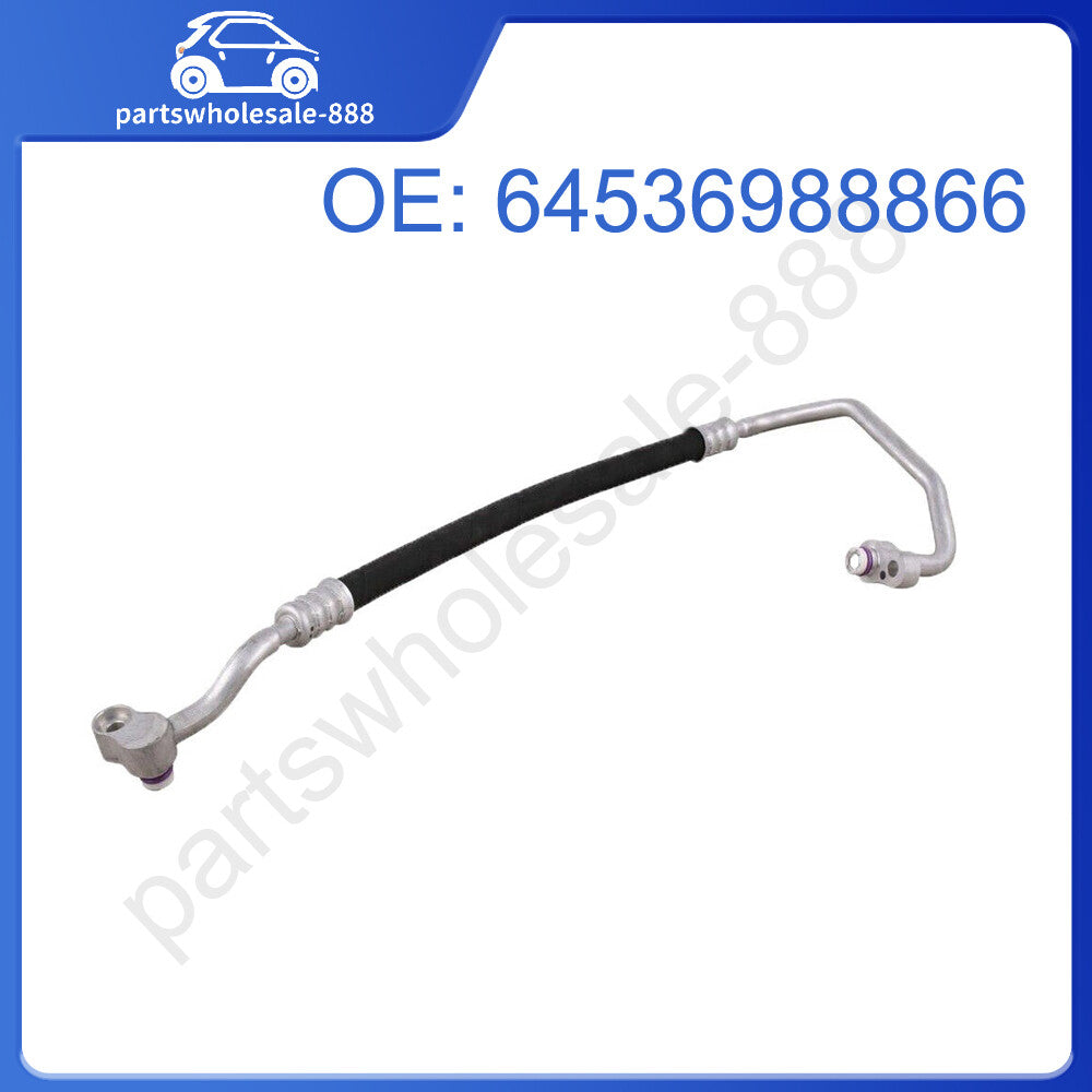 One New VEMO A/C Refrigerant Discharge Hose Compressor To Condenser 64536988866