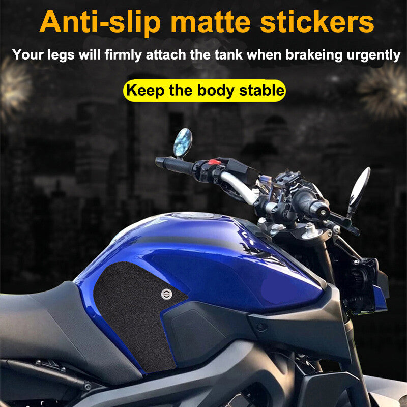 for Yamaha MT09 FZ09 2013-20 Dirt Bike Fuel Tank Pads Protective Anti-Slip Pads