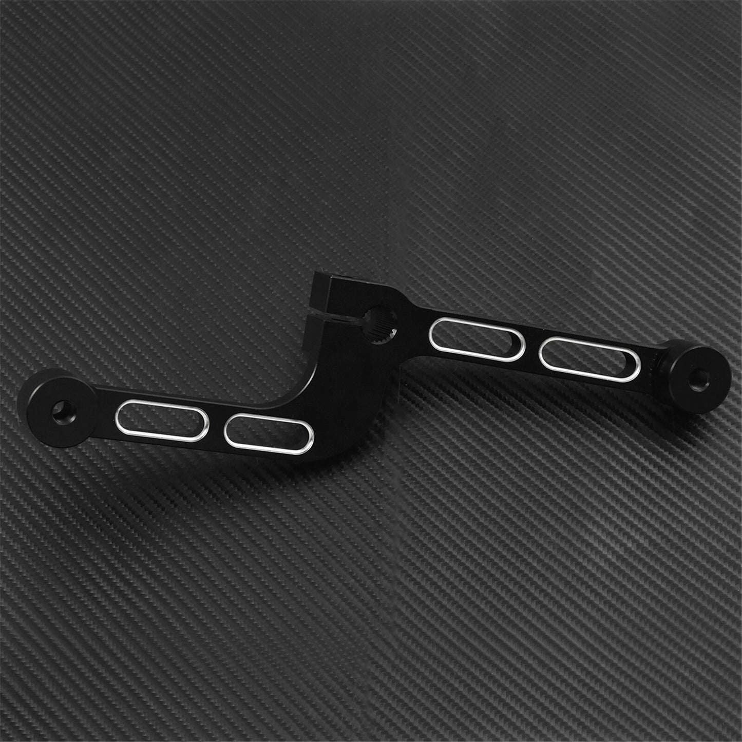 Black Gear Shift Lever Softer Footrest Shift Linkage Fit For Sportster 2004-2017