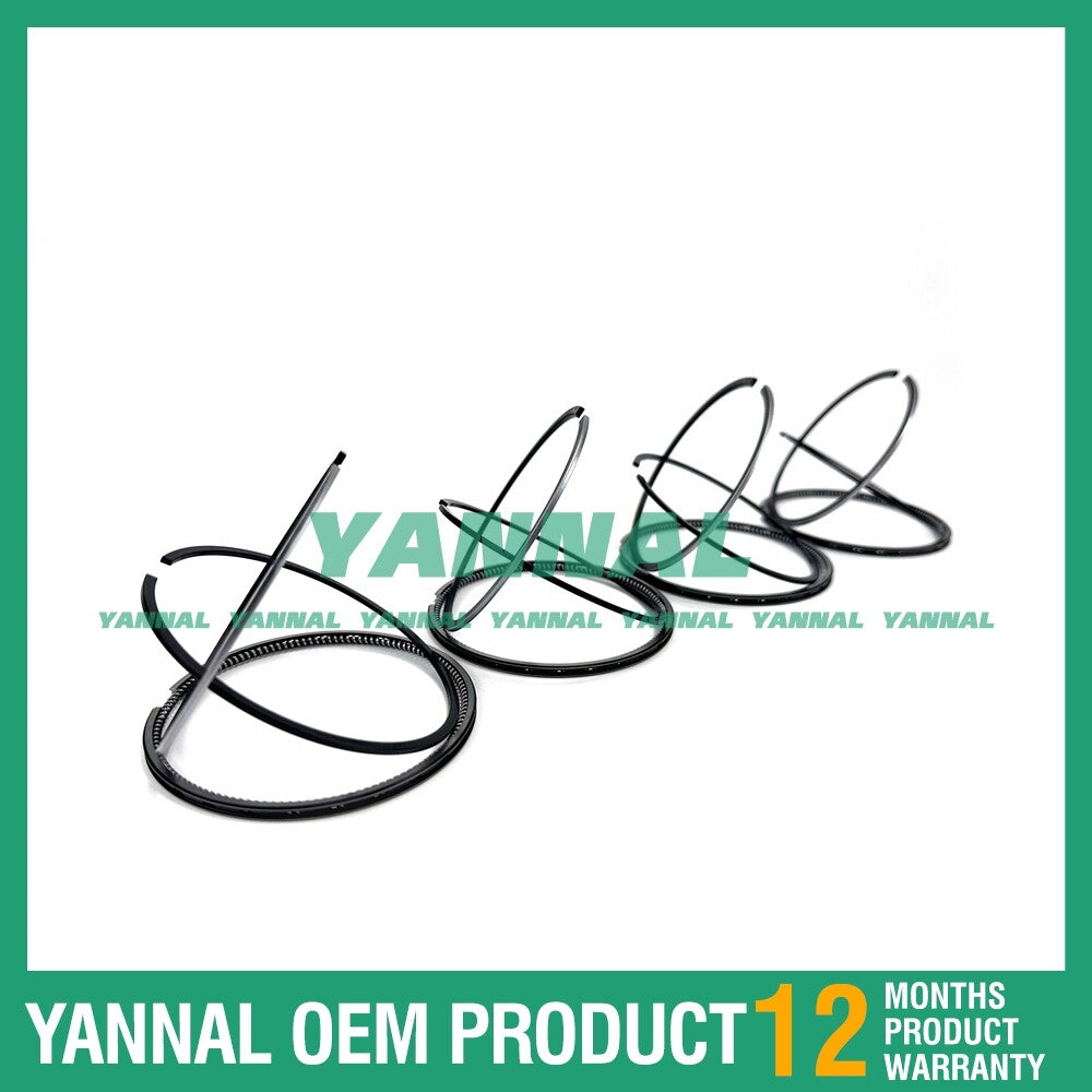 new 4x 1A091-21090 piston rings (STD) for Kubota V2403 and V2203 engines.