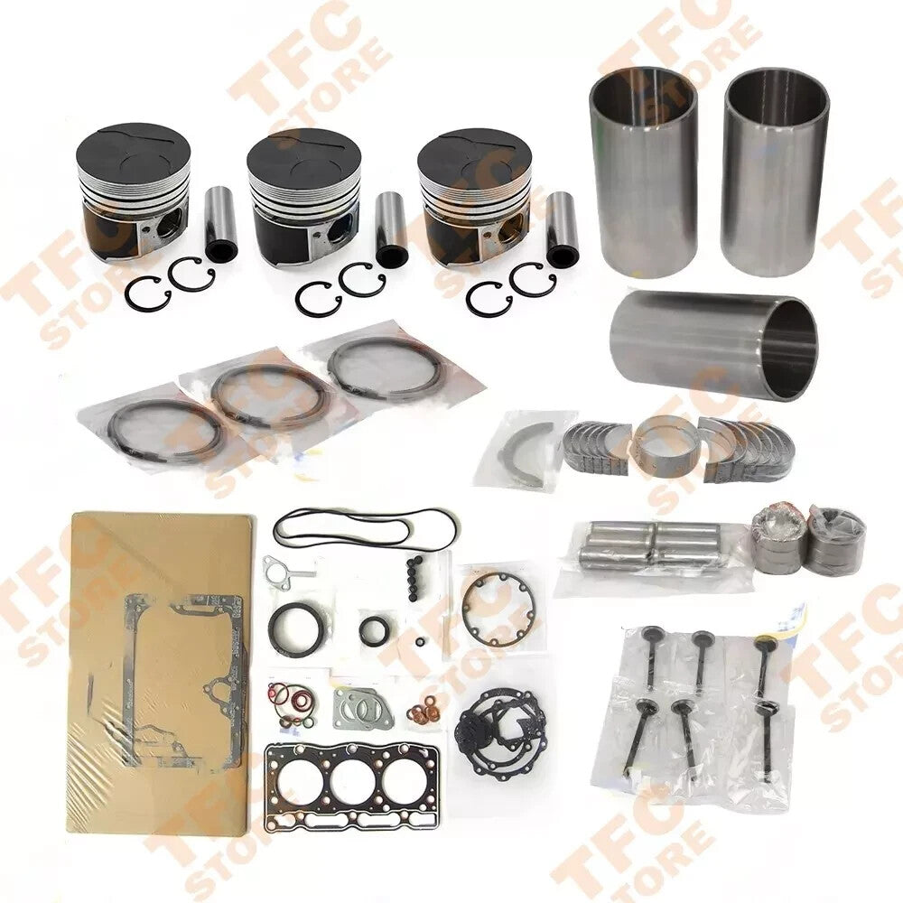 New Overhaul Kit For Kubota D905 STD Overhaul Rebuild kit Piston??