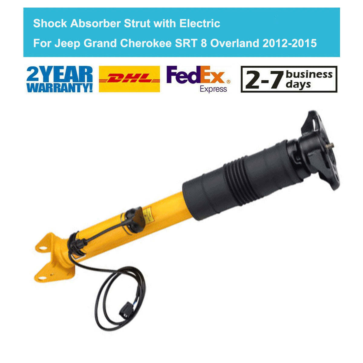 Rear Left Shock Strut Assembly Fits for Jeep Grand Cherokee SRT Overland 2012-15