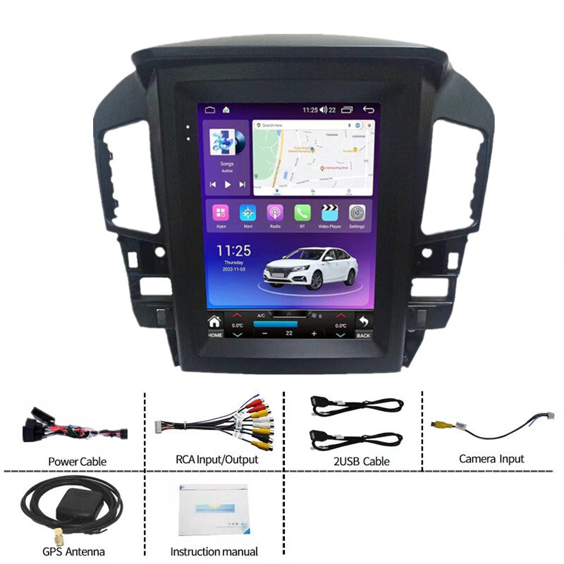 Android Radio GPS Navi Head Unit For RX300 Harrier Multimedia Stereo Video Play