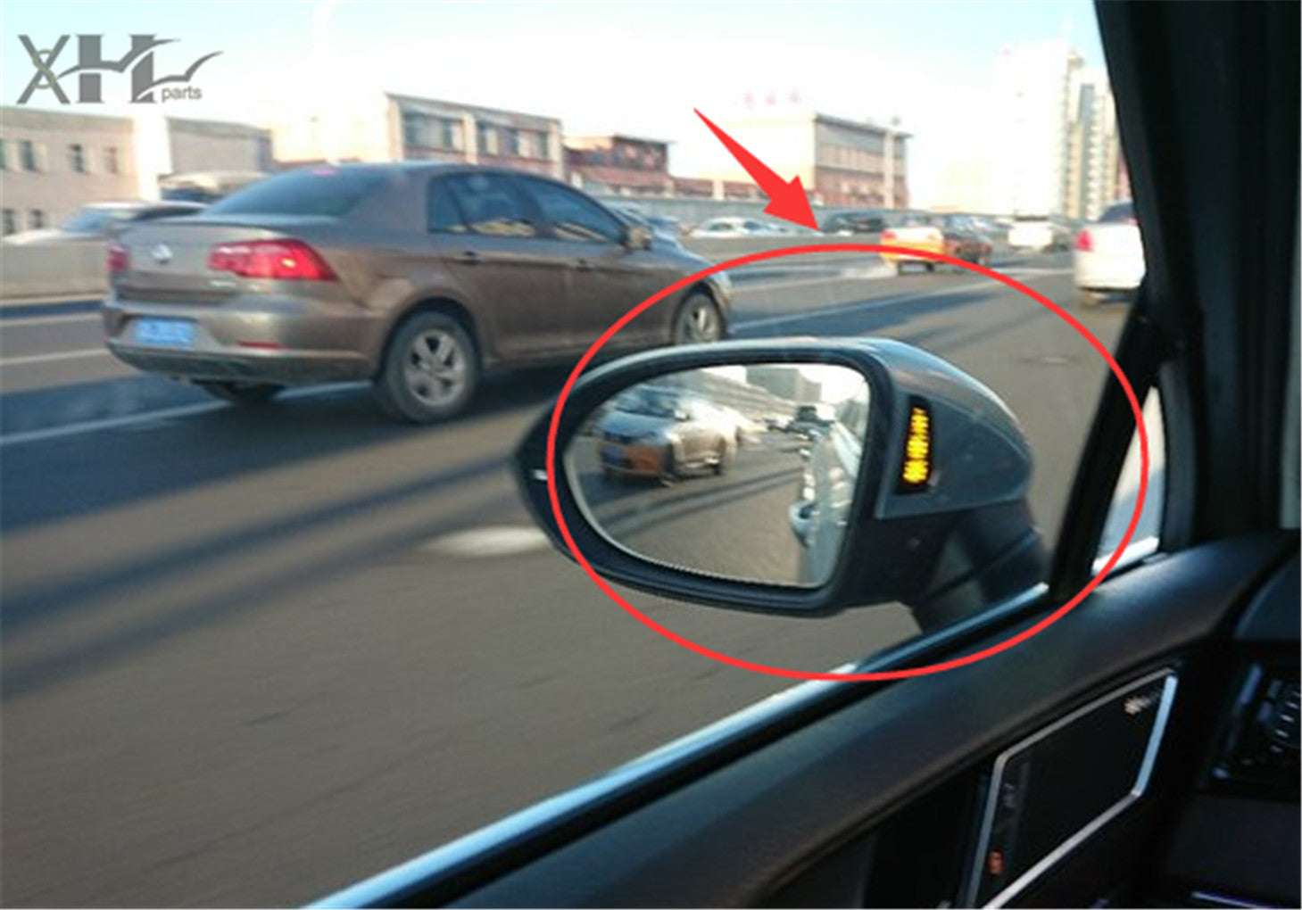 LHD Door Mirror Lane change warning light for VW for Passat B8/EUR 3G0949145
